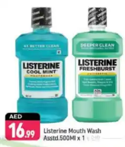 Shaklan Listerine Mouth Wash offer