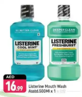 Shaklan Listerine Mouth Wash offer