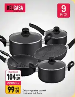 Shaklan Delcasa granite coated cookware set offer