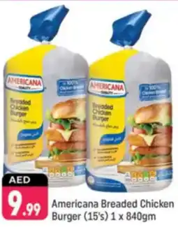 Shaklan Americana Breaded Chicken Burger 15's offer