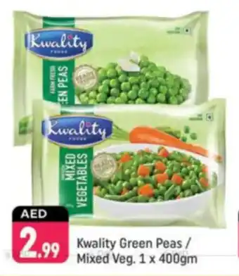 Shaklan Kwality Green Peas Mixed Veg. offer