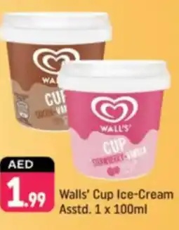 Shaklan Walls' Cup Ice Cream offer