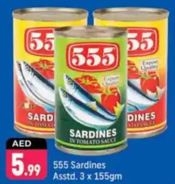 Shaklan 555 Sardines offer
