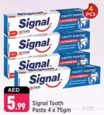 Shaklan Signal Tooth Paste offer