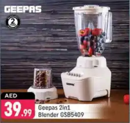 Shaklan Geepas 2 in 1 Blender GSB5409 offer