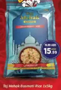 AIKO HYPERMARKET Taj Mehak Basmati Rice offer