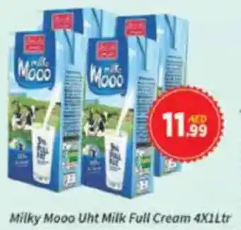 AIKO HYPERMARKET Milky Mooo Uht Milk Full Cream offer