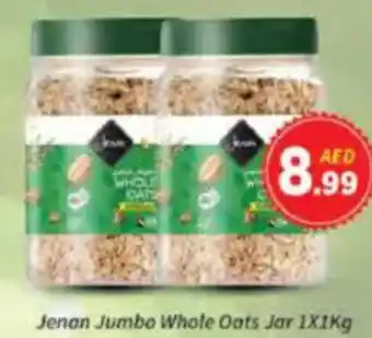 AIKO HYPERMARKET Jenan Jumbo Whole Oats Jar offer