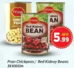 AIKO HYPERMARKET Pran Chickpeas/ Red Kidney Beans offer
