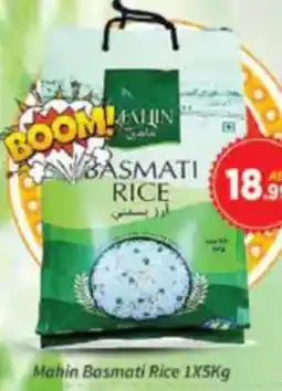 AIKO HYPERMARKET Mahin Basmati Rice offer