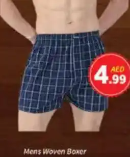 AIKO HYPERMARKET Mens Woven Boxer offer