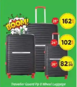 AIKO HYPERMARKET Traveller Guard Pp 8 Wheel Luggage offer