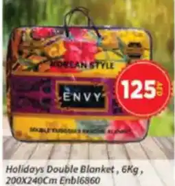 AIKO HYPERMARKET Holidays Double Blanket, Enbl6860 offer