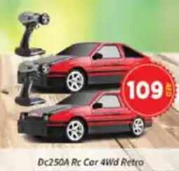 AIKO HYPERMARKET Dc250A Rc Car 4Wd Retro offer