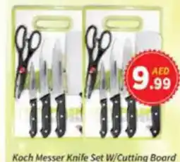 AIKO HYPERMARKET Koch Messer Knife Set W/Cutting Board offer