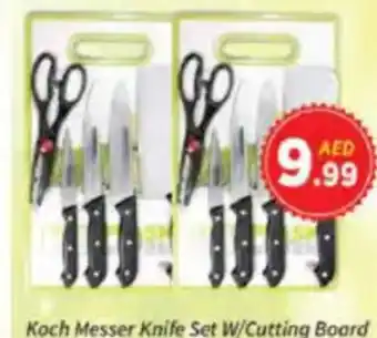 AIKO HYPERMARKET Koch Messer Knife Set W/Cutting Board offer