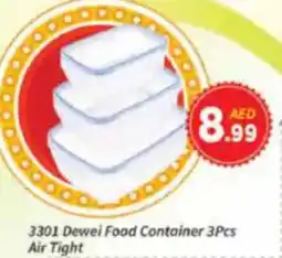 AIKO HYPERMARKET 3301 Dewei Food Container Air Tight offer
