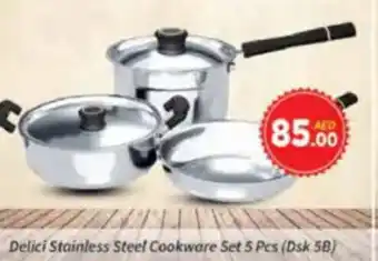 AIKO HYPERMARKET Delici Stainless Steel Cookware Set offer