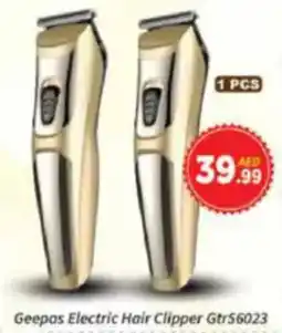 AIKO HYPERMARKET Geepas Electric Hair Clipper Gtr56023 offer