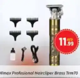 AIKO HYPERMARKET Wmax Profesional Haircliper Brass Trm70 offer