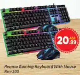AIKO HYPERMARKET Reumo Gaming Keyboard With Mouse Rm-200 offer