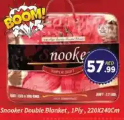 AIKO HYPERMARKET Snooker Double Blanket, 1Ply, offer