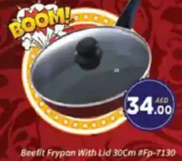 AIKO HYPERMARKET Beefit Frypan With Lid 30Cm #Fp-7130 offer