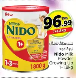Nesto Nido Milk Powder Growing Up offer
