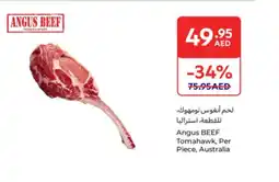 Carrefour Angus beef tomahawk offer