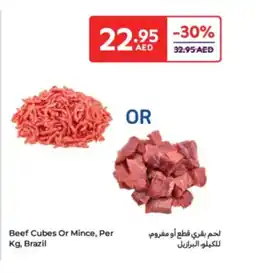 Carrefour Beef Cubes Or Mince offer