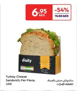 Carrefour Turkey Cheese Sandwich offer