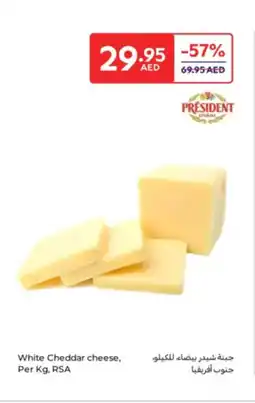 Carrefour White Cheddar cheese offer