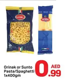 Day To Day Orinak or sunto pasta spaghetti offer