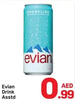Day To Day Evian Drink offer