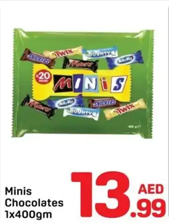 Day To Day Minis chocolates offer