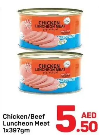 Day To Day Chicken beef Luncheon Meat offer