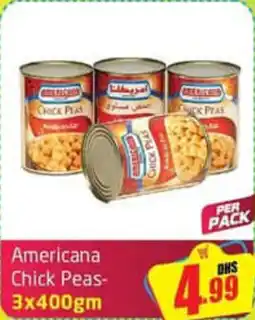 Delta Centre Americana Chick Peas offer