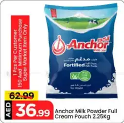 Mark & Save Anchor Milk Powder Full Cream Pouch offer