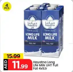Mark & Save Hayatna Long Life Milk UHT Full Fat offer
