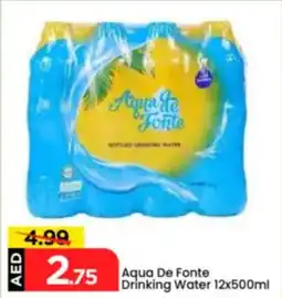 Mark & Save Aqua De Fonte Drinking Water offer