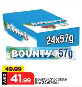 Mark & Save Bounty Chocolate Bar offer