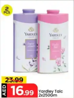Mark & Save Yardley Talc offer