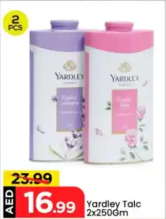 Mark & Save Yardley Talc offer