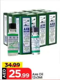 Mark & Save Axe Oil offer