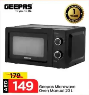 Mark & Save Geepas Microwave Oven Manual offer
