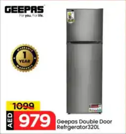 Mark & Save Geepas Double Refrigerator offer