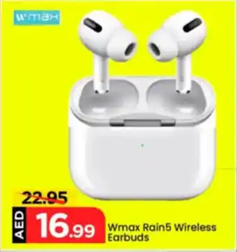 Mark & Save Wmax Rain5 Wireless Earbuds offer