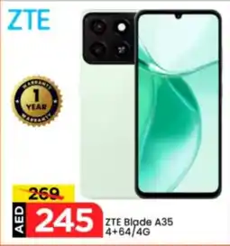 Mark & Save ZTE Blade A35 4 + 64/4G offer