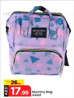 Mark & Save Mummy Bag Asstd offer
