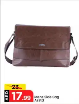 Mark & Save Mens Side Bag Asstd offer